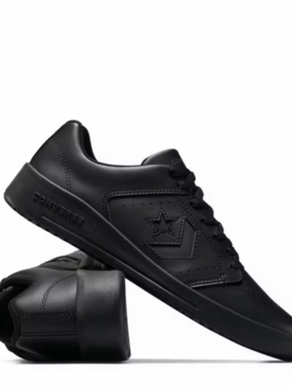 Converse Women's All Black Low Top Sneakers
